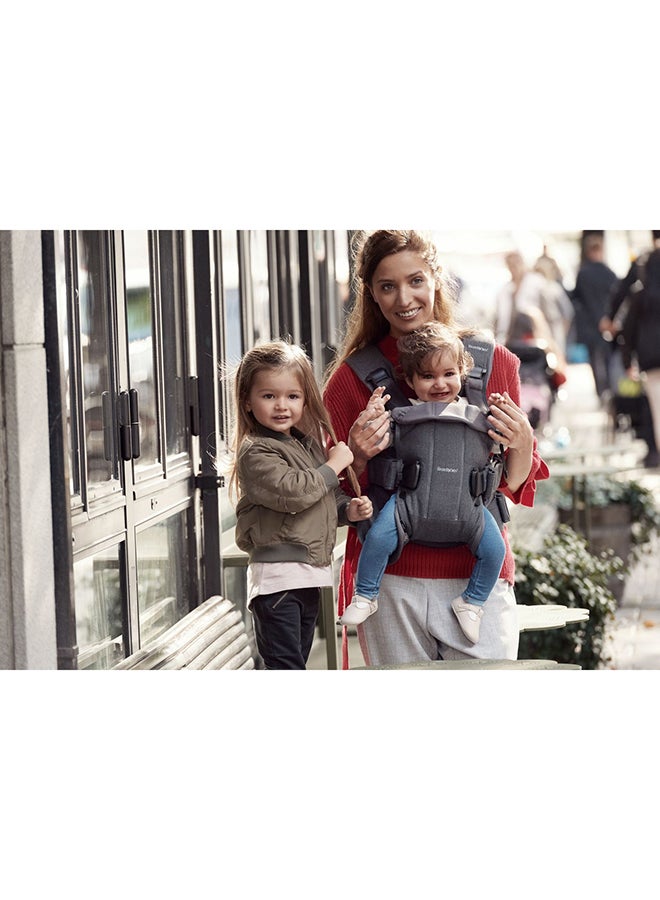 Baby Carrier One Cotton Mix - Denim Grey/Dark Grey