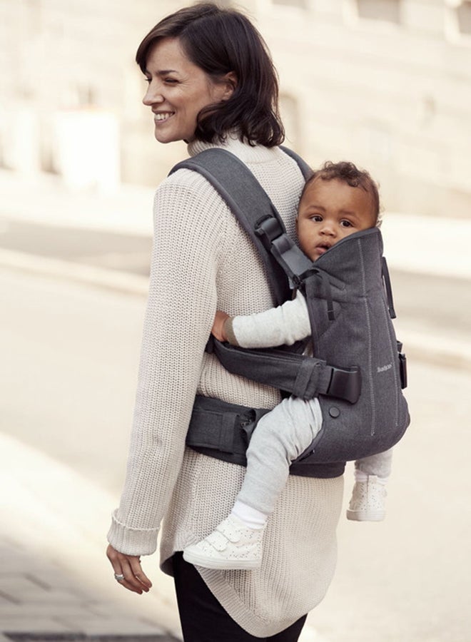 Baby Carrier One Cotton Mix - Denim Grey/Dark Grey