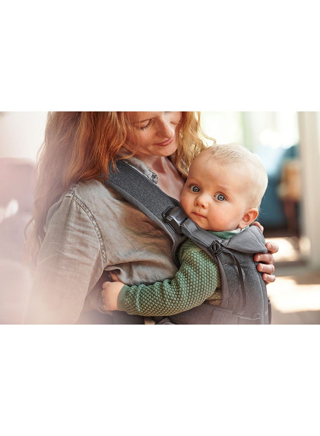 Baby Carrier One Cotton Mix - Denim Grey/Dark Grey