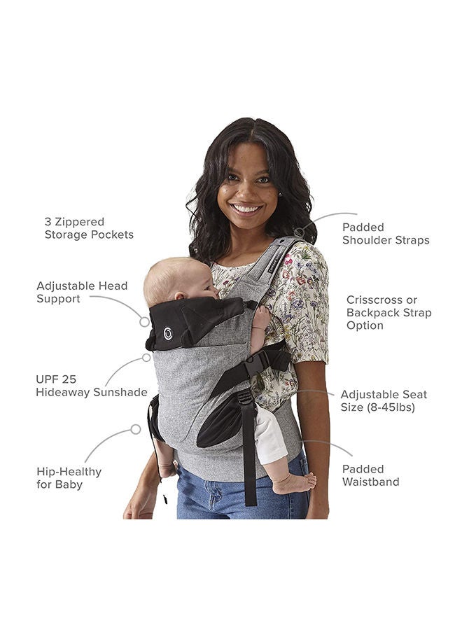 Journey 5-in-1 Baby Carrier Graphite