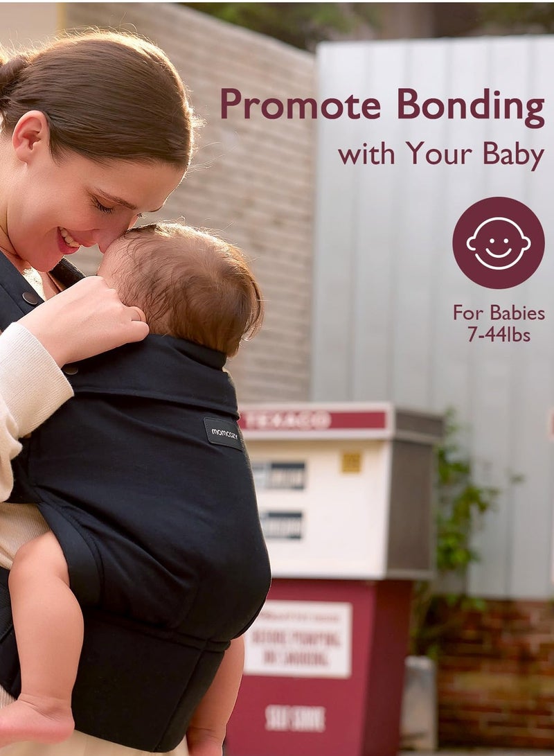 Hands-Free, Ergonomic, Cozy And Lightweight Baby Carrier, Newborn To Toddler, 7 - 44 Lbs