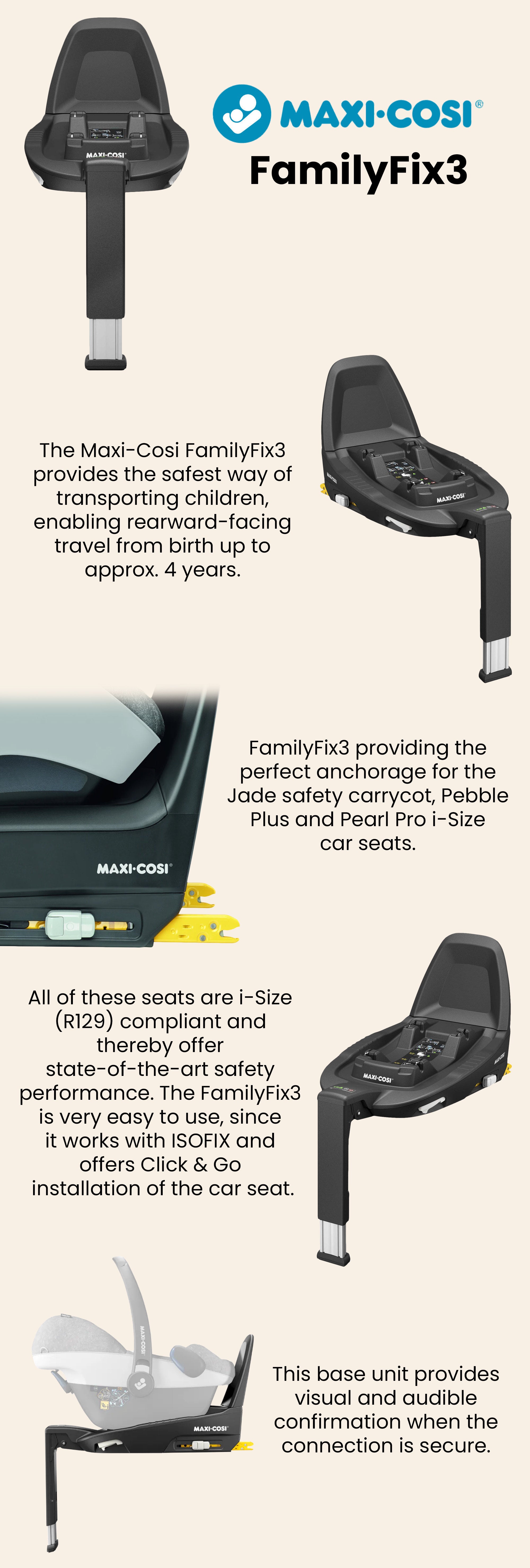 FamilyFix3 Car Seat Base