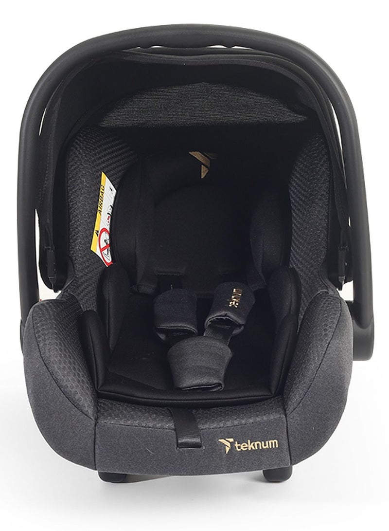 Teknum STROLL1 Compacto Baby Car Seat - Black