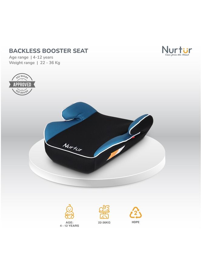 Nova Kids Booster Seat Arm Rest Easy to Install Universally Fit  Wide Cushioned Base