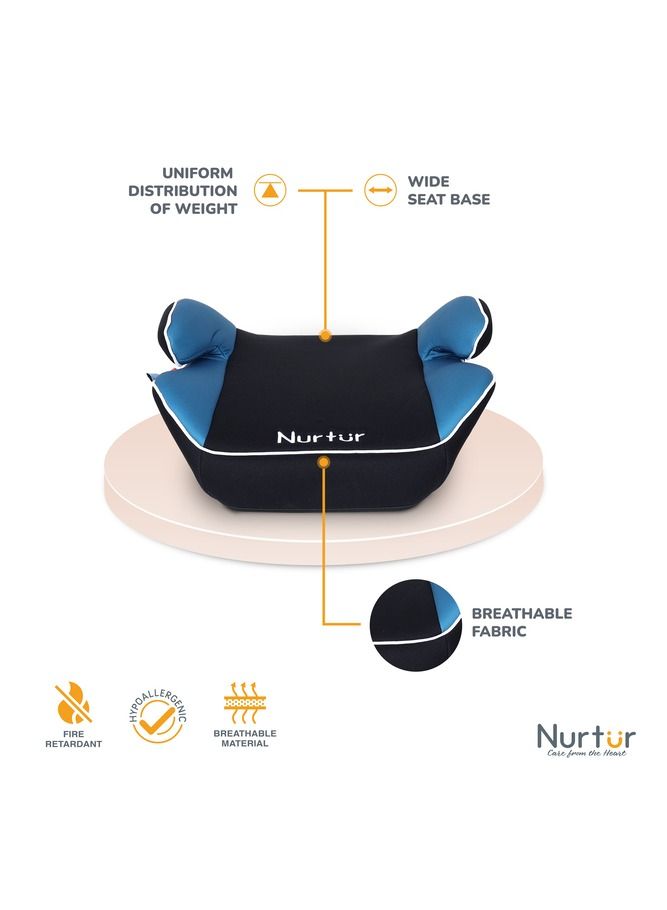 Nova Kids Booster Seat Arm Rest Easy to Install Universally Fit  Wide Cushioned Base