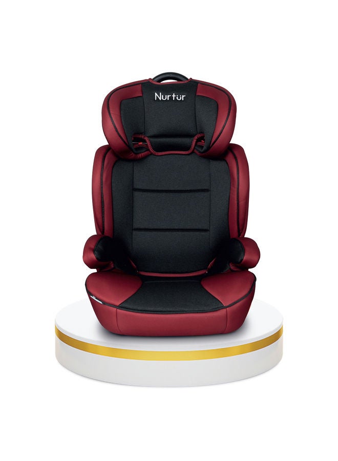 3-In-1 Jupiter Baby/Kids Car Seat, Booster Seat With Adjustable Backrest Extra Protection, 5 Point Safety Harness, 3 To 12 Years, 15 - 36 Kg (Official Nurtur Product)