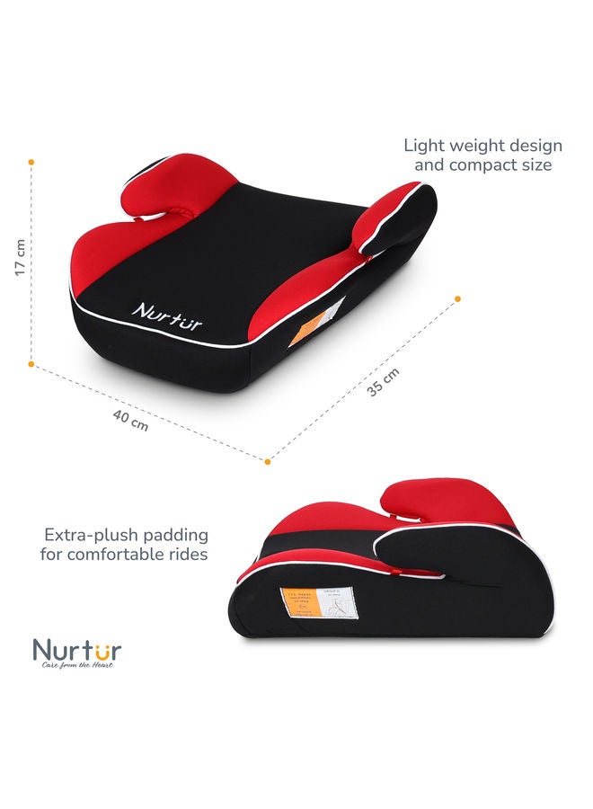 Nova Kids Booster Seat Arm Rest Easy to Install Universally Fit  Wide Cushioned Base Suitable from 4 years to 12 years Official Product