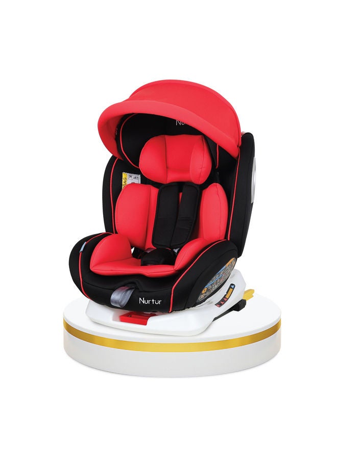 Ultra Baby Kids 4in1 Car Seat 360 Rotation ISOFIX  9Level Adjustable Headrest and Canopy 0 months to 12 years Upto 36kg Official Product