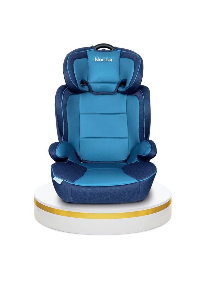 Jupiter Kids 3in1 Car Seat Booster Seat Adjustable Backrest Extra Protection 5Point Safety Harness 9 months to 12 years Upto 36kg Official Product