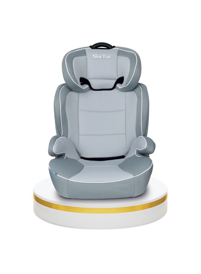 Jupiter 3 in1 Car Seat Booster Seat Adjustable Backrest Extra Protection 5Point Safety Harness 9 months to 12 years Upto 36kg Official Product