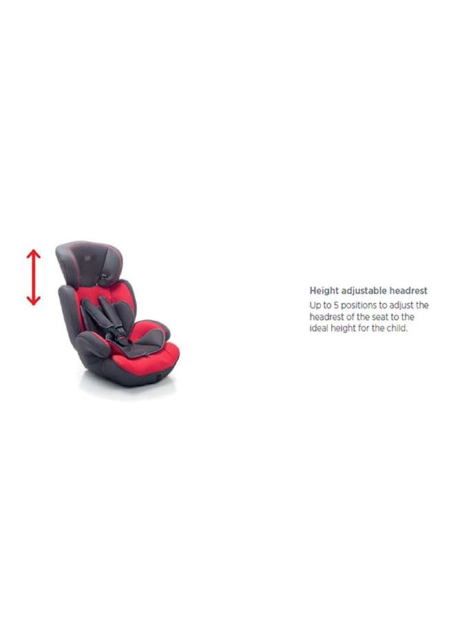 Otar Konar Car Seat - Grey/Red