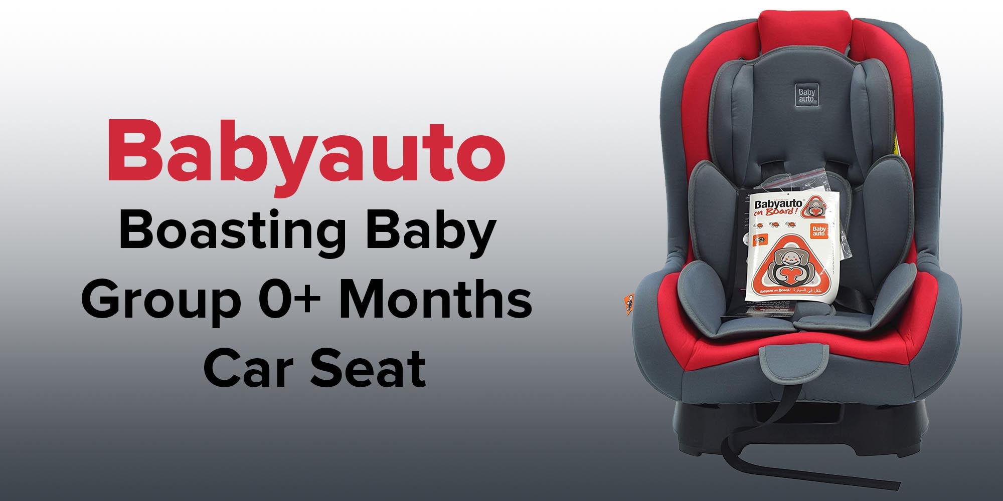 Lolo Travel Infant, Baby And Kids Rearward Facing Car Seat, Group 01, Suitable From 0 - 12 Months (Upto 10Kg) - Red