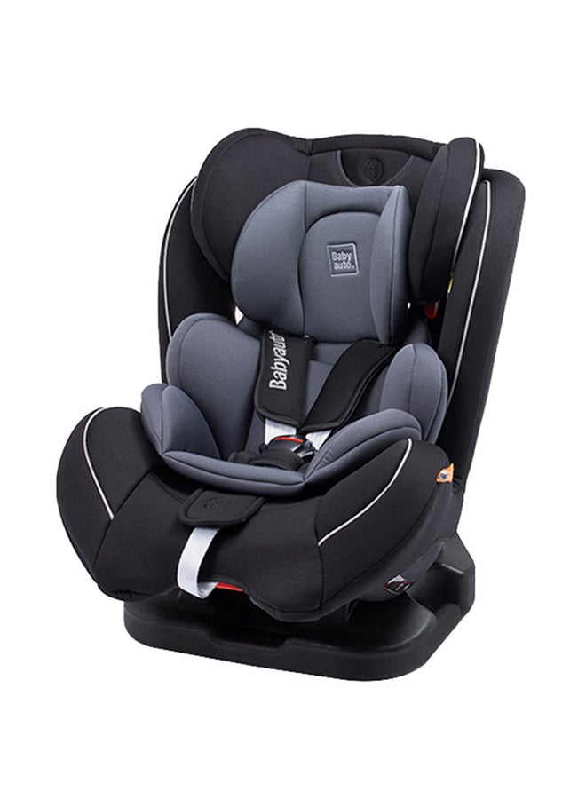 Taiyang Reclining Baby Car Seat, From Birth To 12 Years, 0 - 36 Kg,Group 0+123 - Black With Grey Insert