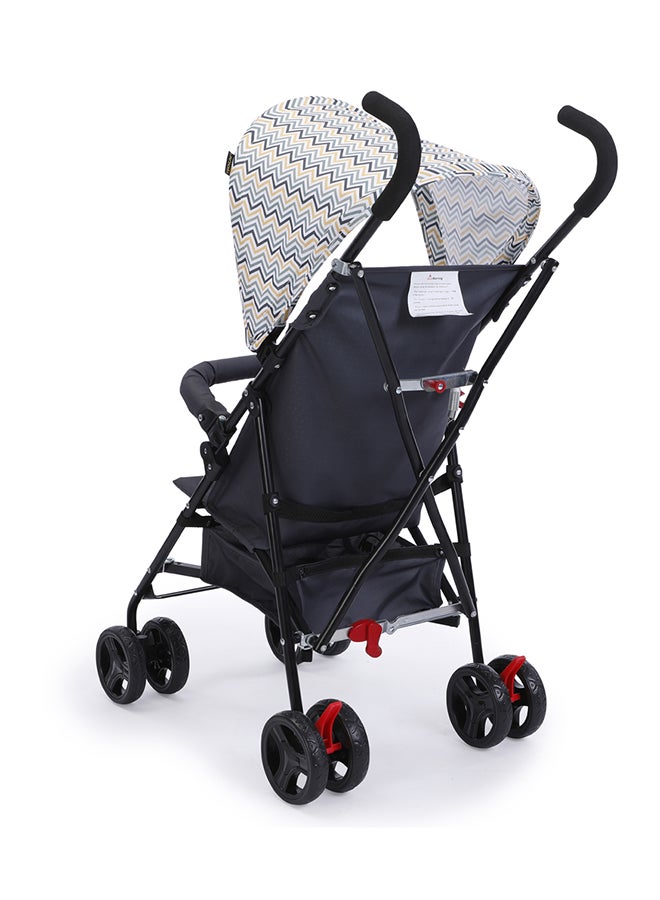 Eco Stroller And Bag Combo - Yellow Wave