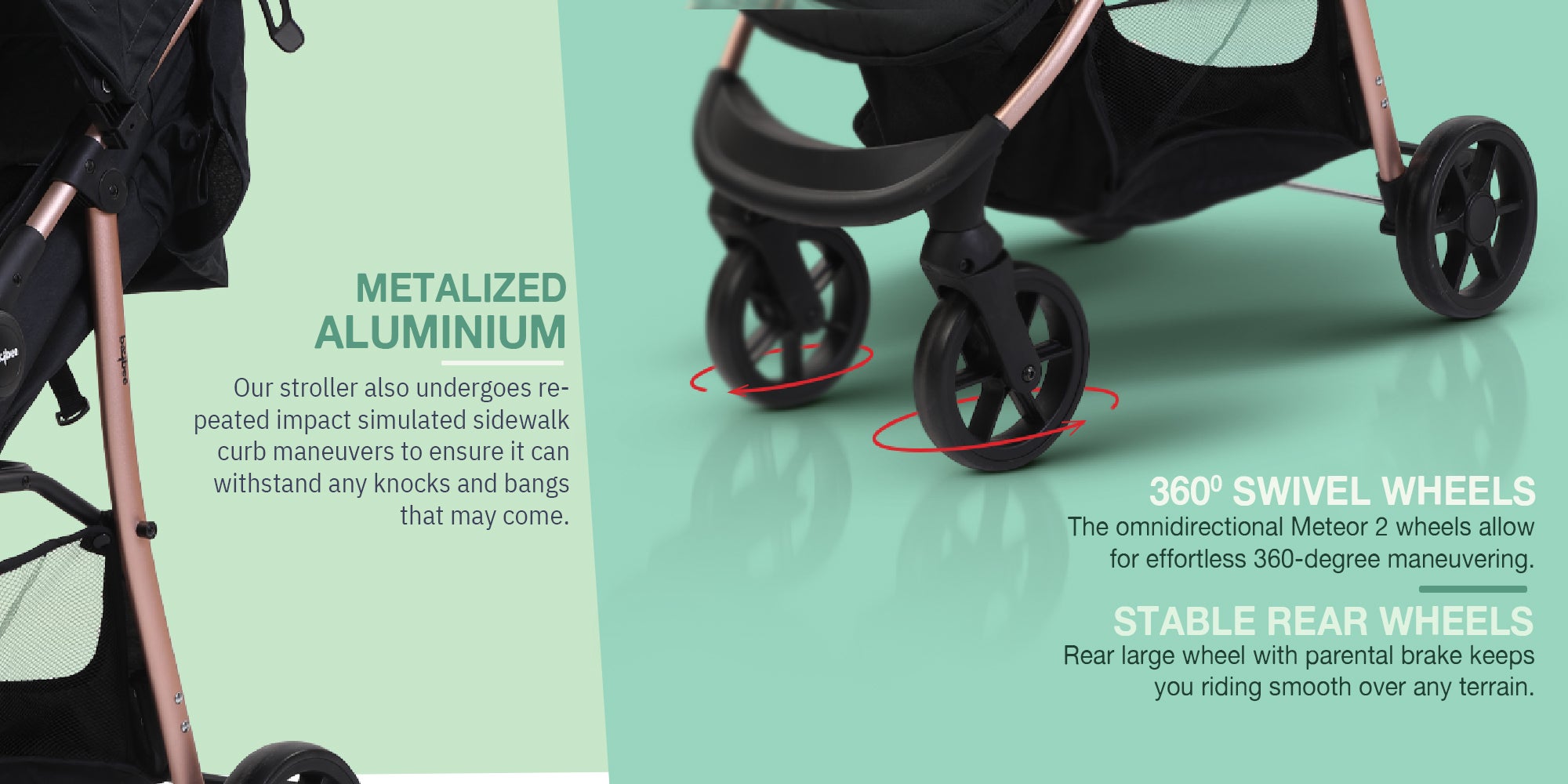 Infant Baby Pram Stroller for Newborn Babies with Aluminium Frame 3 Position Adjustable Seat Canopy Bassinet Large Wheels Baby Stroller for Baby Toddlers 0 to 3 Years Boy Girl Grey