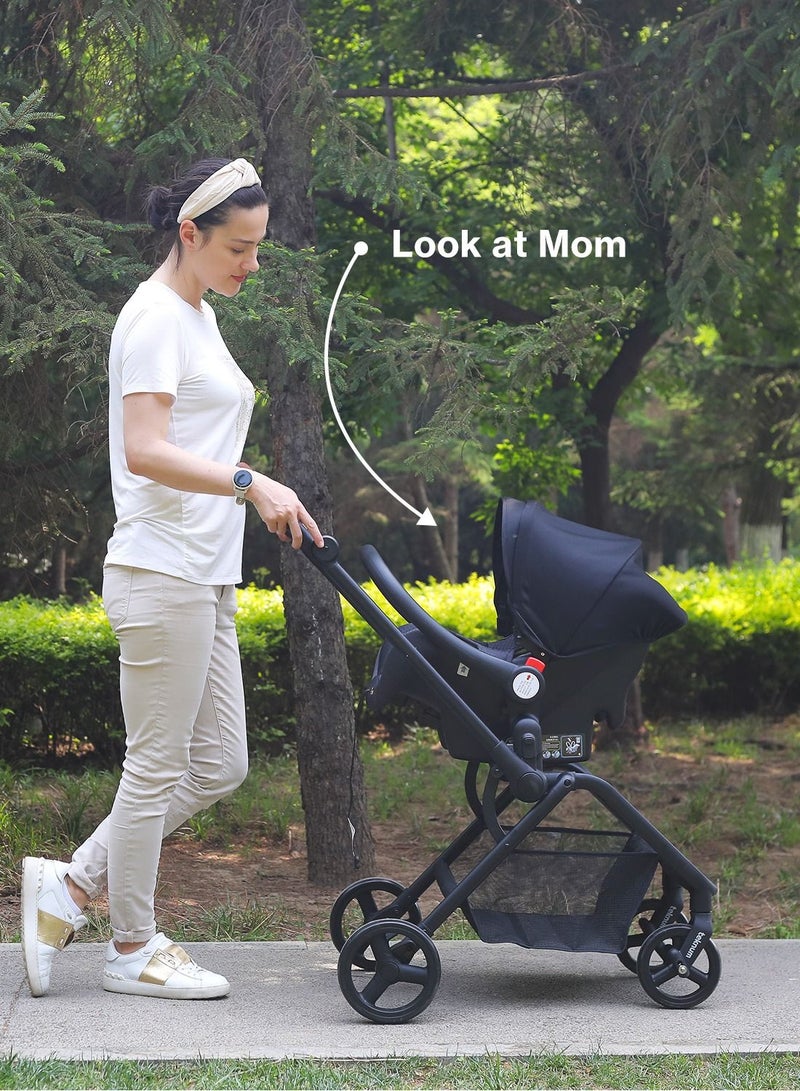 Stroll - 1 Travel System With Teknum Stroll, 0 - 4 Years, Upto 22Kg - Black