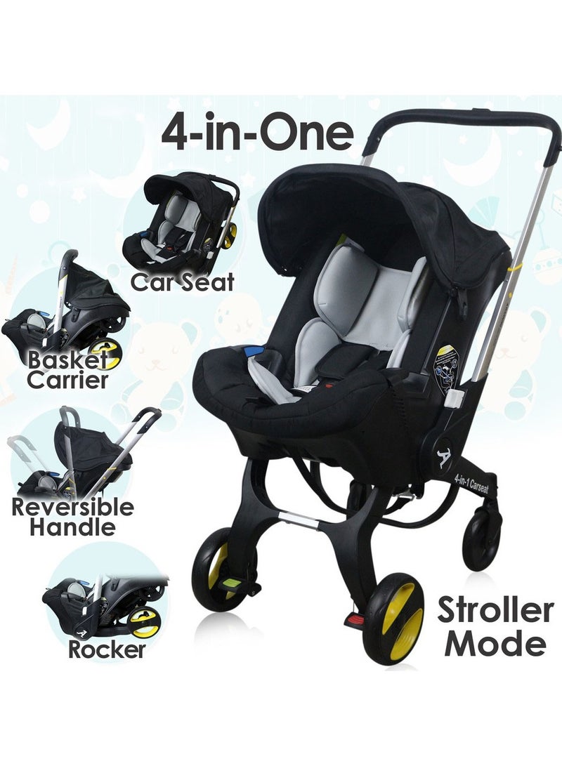 4 In 1 Infant Car Seat And Stroller 0 To 24 Month