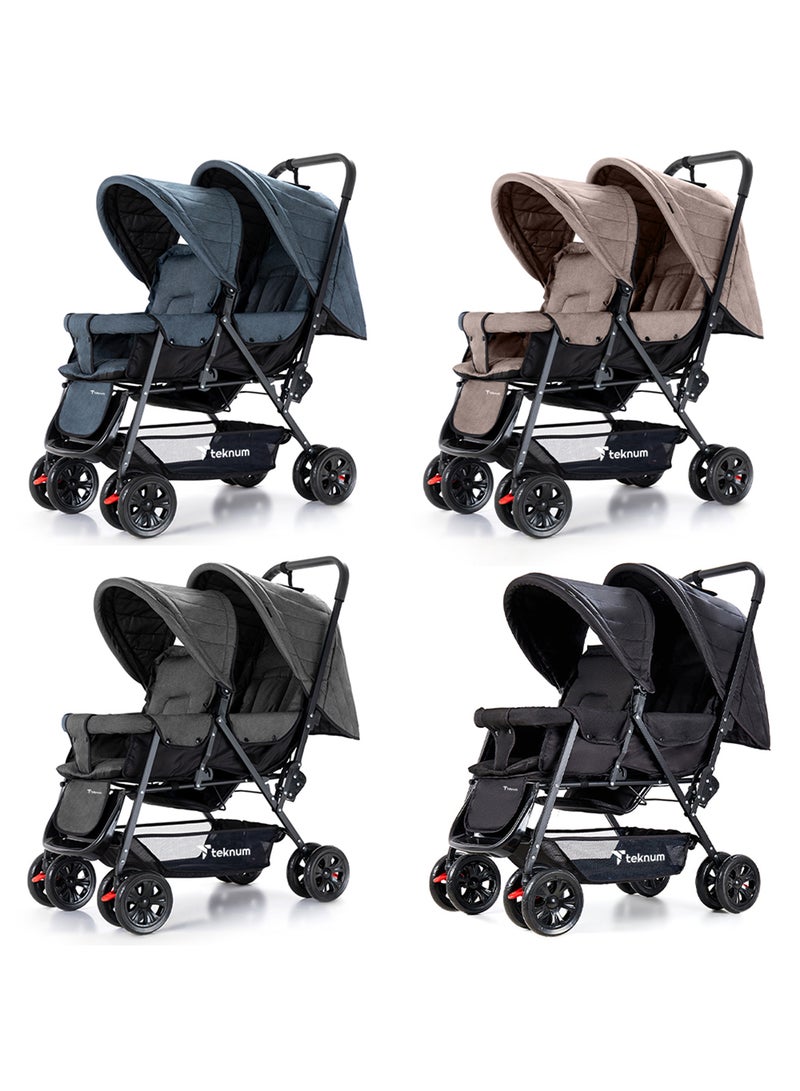 Double Stroller Combo - Black