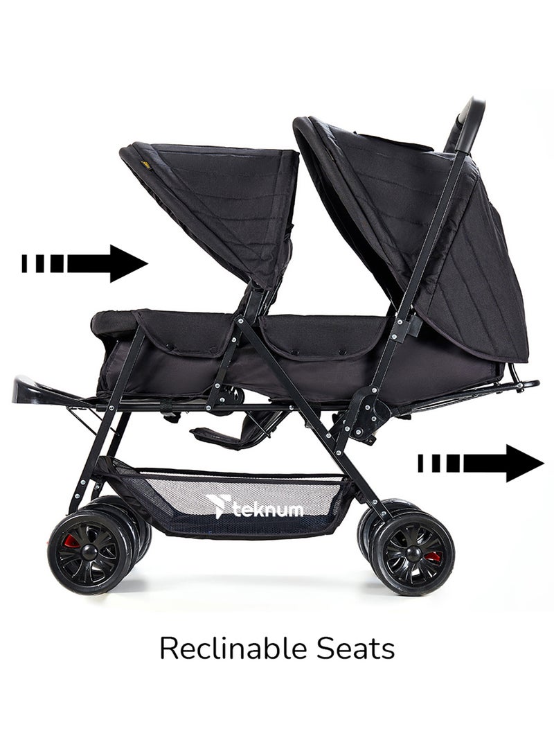 Double Stroller Combo - Black