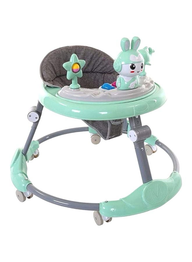 Anti-Rollover Folding Toddler Walker