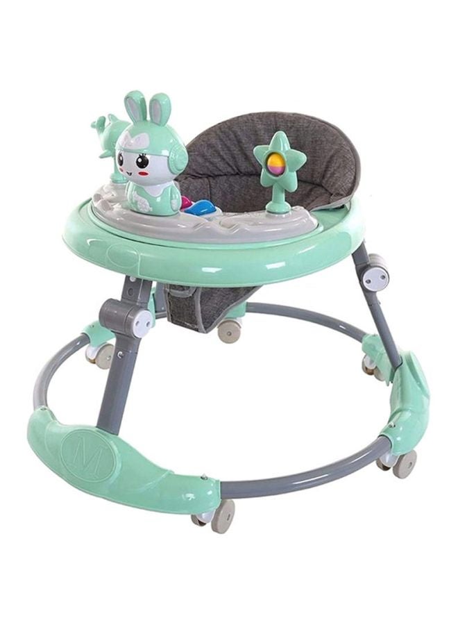 Anti-Rollover Folding Toddler Walker