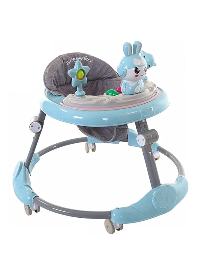 Anti-Rollover Folding Toddler Walker