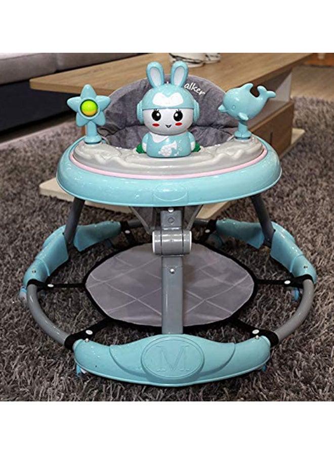 Anti-Rollover Folding Toddler Walker