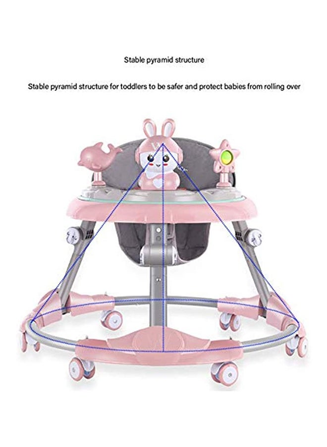 Multifunctional Comfortable Baby Walker, Easy To Operate, Anti-Rollover, 6-9 Months