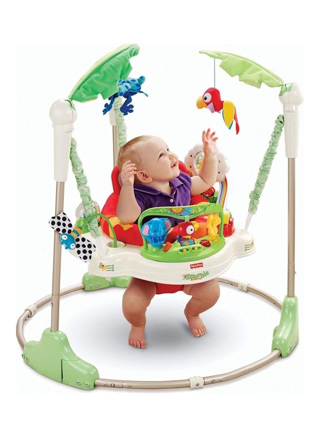360° Fisher-Price Jumperoo Baby Bouncers, Easily Adjusts, Up To 3 Months