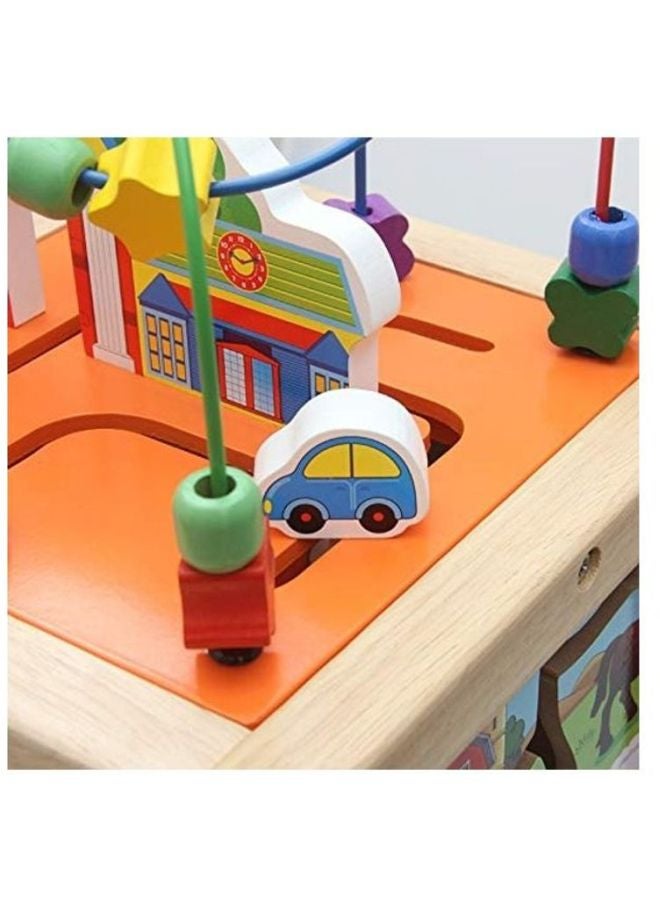 Multi-Function Puzzle Wooden Baby Walker For Up To 12 Months