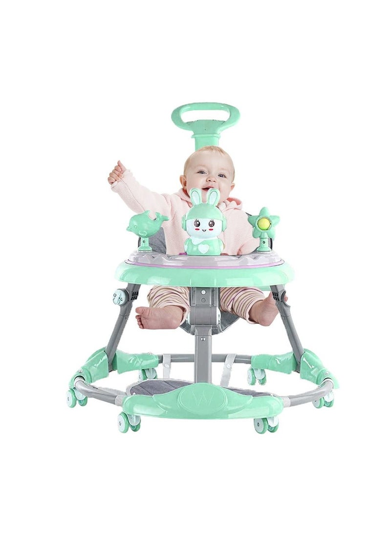 Baby Walkers O Leg Anti Rollover Trolleys Baby Can Sit On Adjustable Walkers