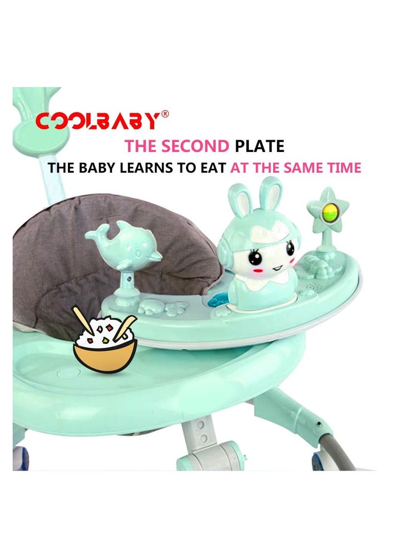 Baby Walkers O Leg Anti Rollover Trolleys Baby Can Sit On Adjustable Walkers