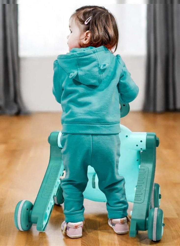 COOLBABY Baby Walker Stroller Children's Three-in-One Multi-purpose Walker Stroller Baby Stroller Can Ride A Balance Bike Kid's Scooter  pink