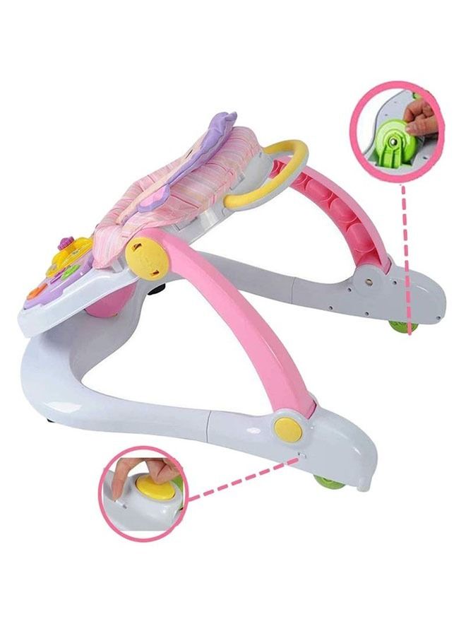 Activity Walker With Seat And Jumper Along With Lights Melodies And Interactive Toys For Babies And Toddlers