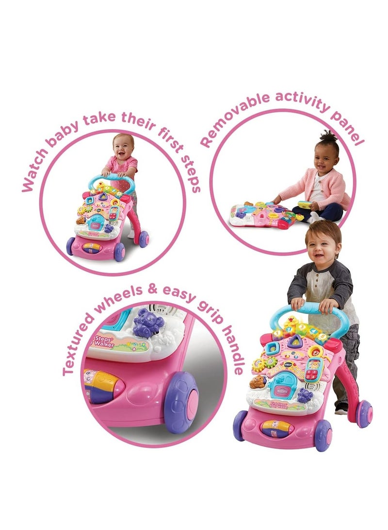 VTech First Steps Baby Walker - Pink