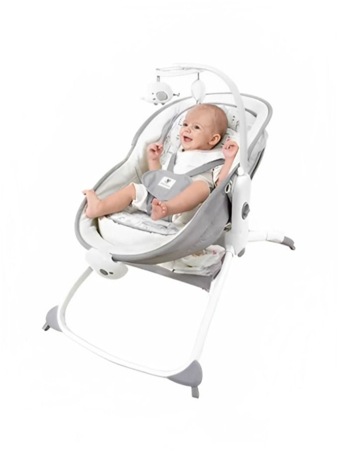 Baby Rocker Deluxe 6 In 1 Rocking Bassinet Multifunctional Bassinet For Newborn Boy Girl For The Age 0 To 12 Month