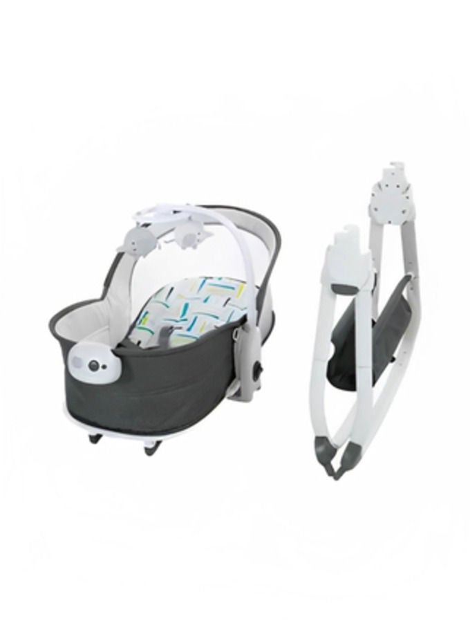 Baby Rocker Deluxe 6 In 1 Rocking Bassinet Multifunctional Bassinet For Newborn Boy Girl For The Age 0 To 12 Month