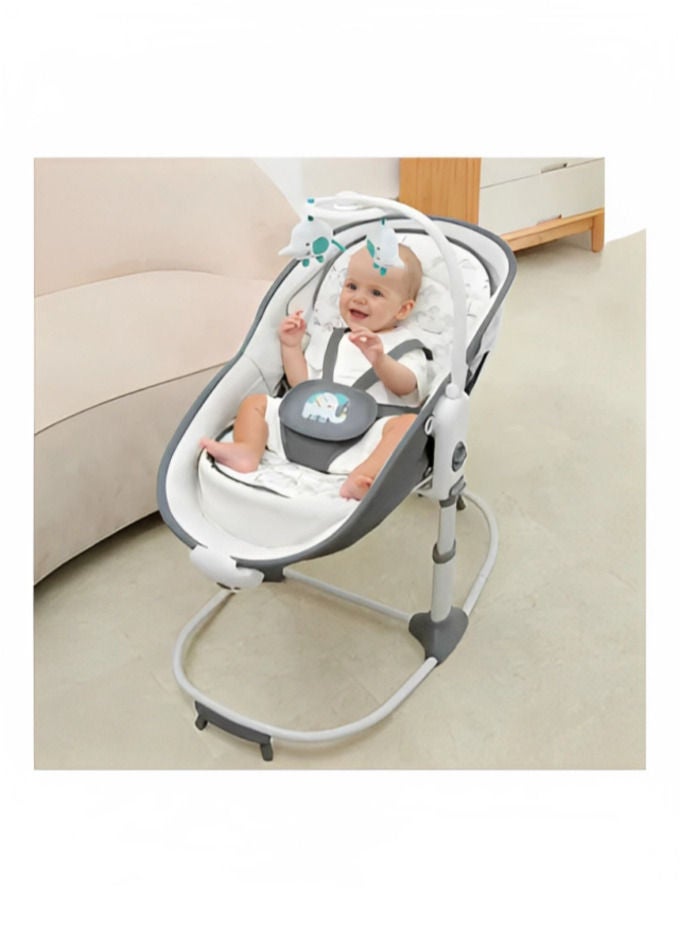 Baby Rocker Deluxe 6 In 1 Rocking Bassinet Multifunctional Bassinet For Newborn Boy Girl For The Age 0 To 12 Month