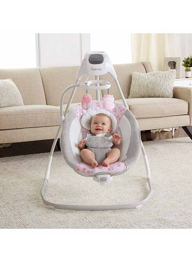 SimpleComfort Cradling Swing - Cassidy