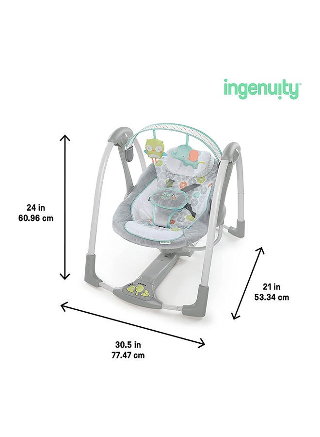 Swing 'n Go Portable Swing - Hugs & Hoots