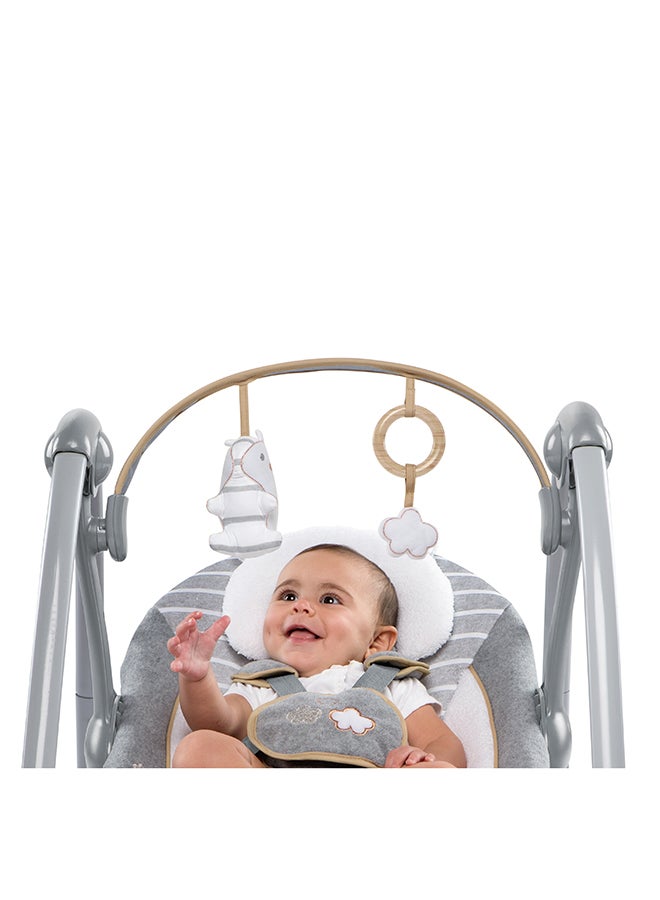 Boutique Collection Swing n Go Portable Swing - Bella Teddy