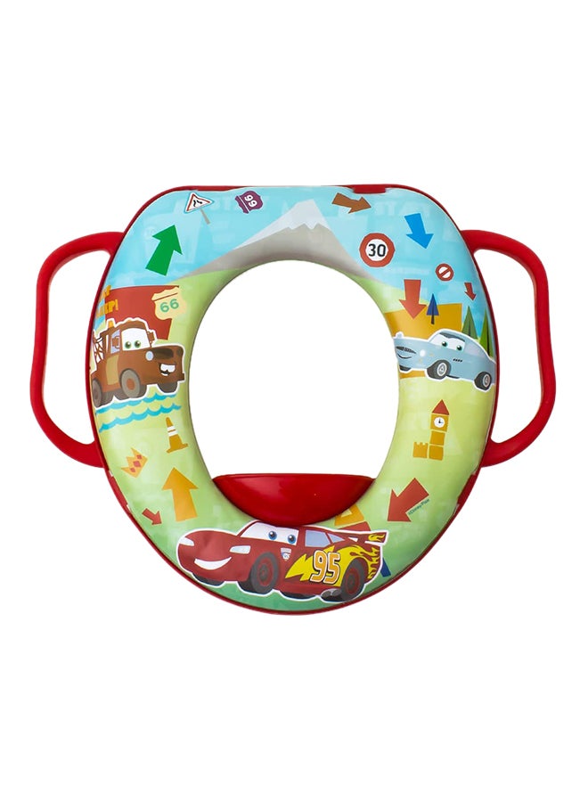 Cars Toilet Training Seat, 12-18 M - Red/Green/Blue Assorted