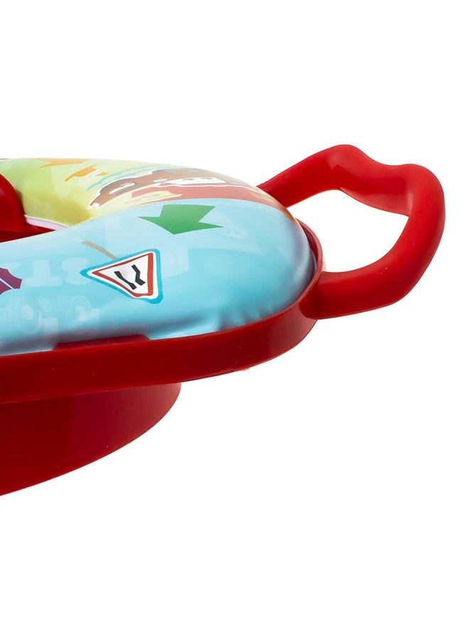 Cars Toilet Training Seat, 12-18 M - Red/Green/Blue Assorted