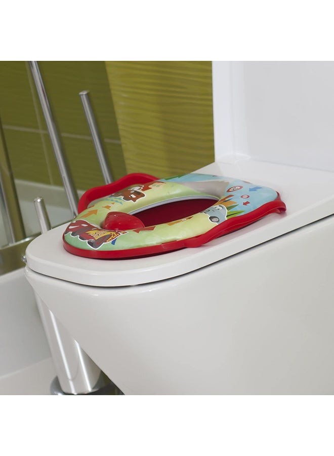 Cars Toilet Training Seat, 12-18 M - Red/Green/Blue Assorted