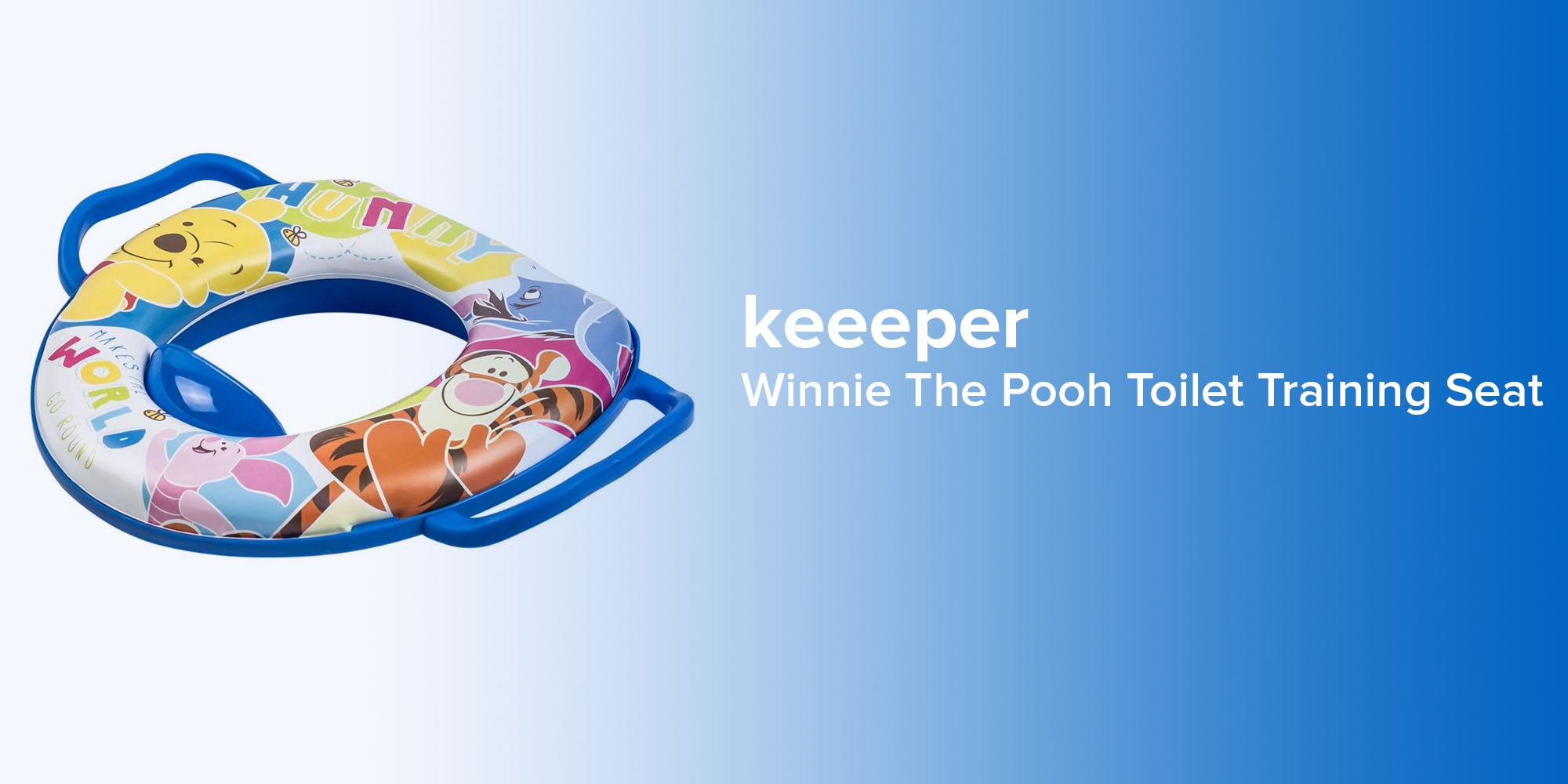 Winnie The Pooh Toilet Training Seat, 12-18 M - Multicolour