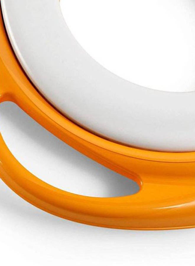 Pinguo Soft Toilet Training Seat - Orange/White