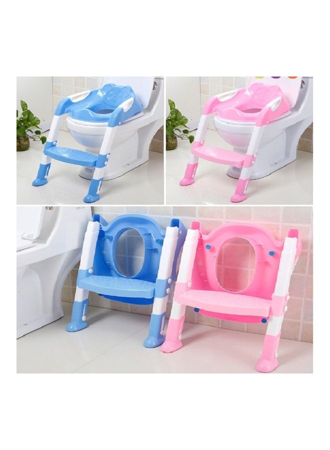 Baby Potty Toilet Chair Training Seat With Adjustable Ladder Infant Anti Slip Folding Toilet Trainer Safety Seats