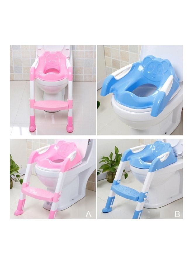 Baby Potty Toilet Chair Training Seat With Adjustable Ladder Infant Anti Slip Folding Toilet Trainer Safety Seats