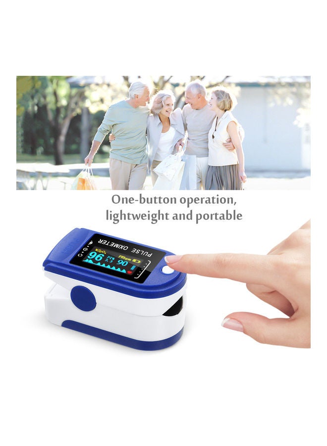 Fingertip Pulse Oximeter Blood Oxygen Saturation And Heart Rate Detection