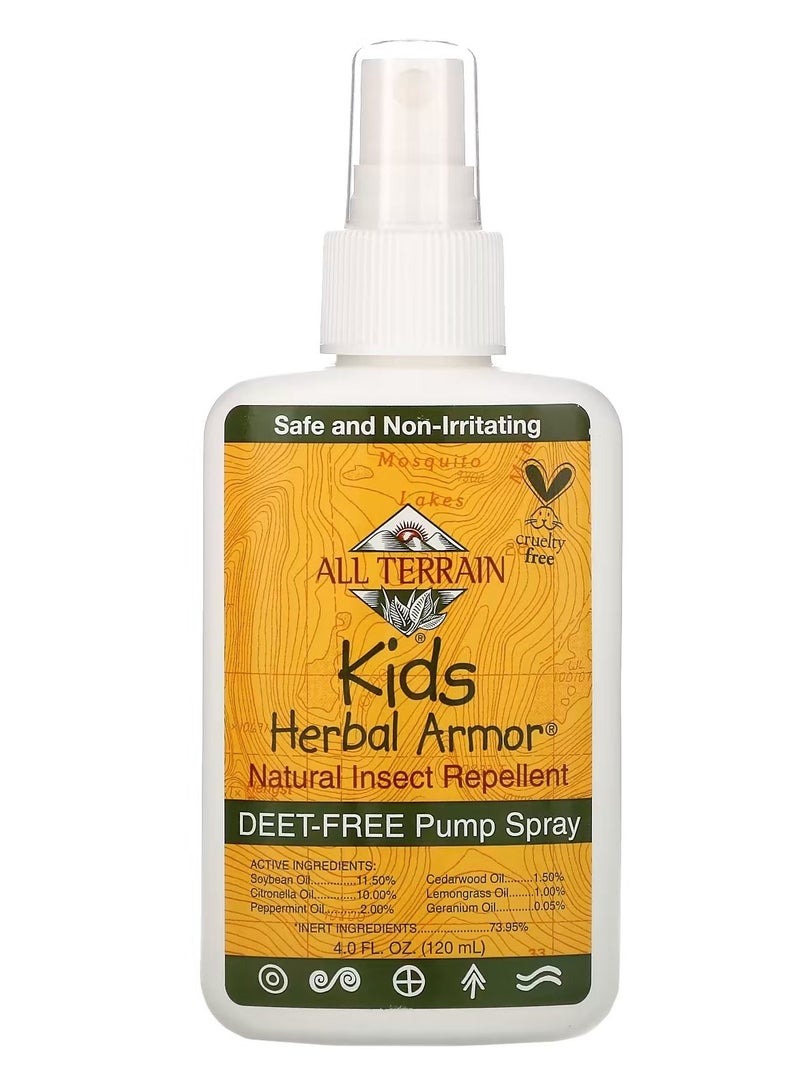 All Terrain Herbal Armor Natural Insect Repellent Pump Spray for Kid